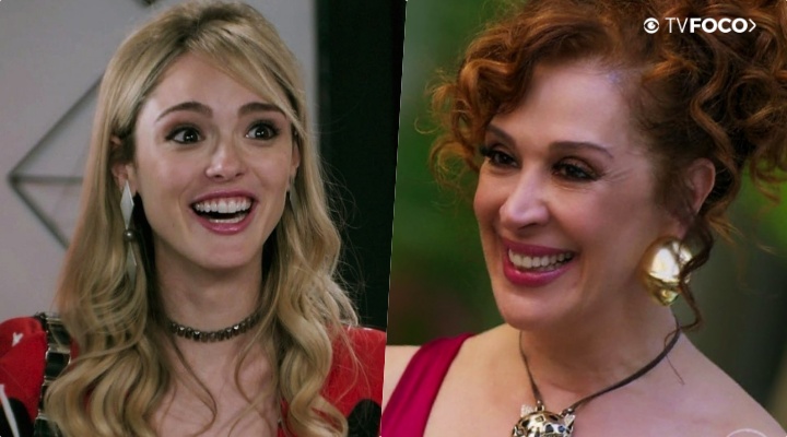 Claudia Raia interpreta Lidiane em Verão 90, mãe da protagonista da Globo Manuzita (Isabelle Drummond) 