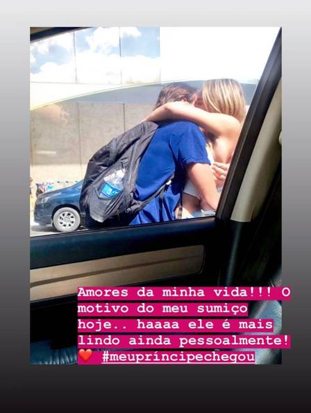 A ex-BBB Paula Sperling e o namorado bilionário (Reprodução: Instagram)