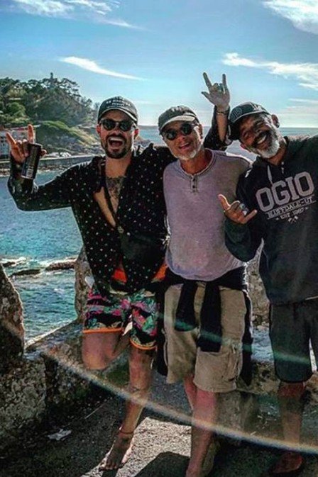 Solteiros e gatos, Paulo Vilhena, Rogério Gomes e Marcelo Novaes curtem férias juntos Foto: reprodução/instagram