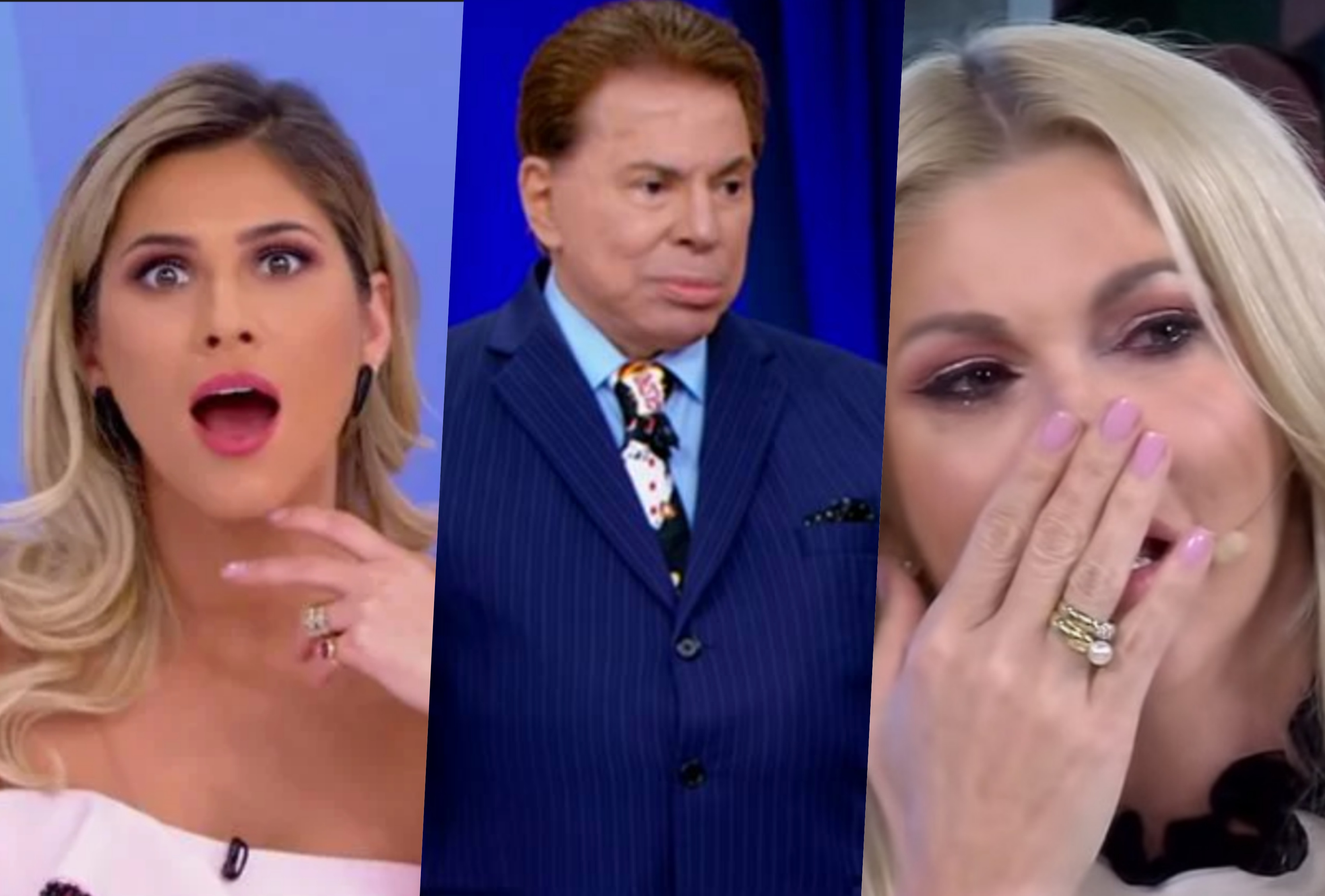 Silvio Santos questionou Livia Andrade sobre polêmicas recentes com Fontenelle e Val Marchiori