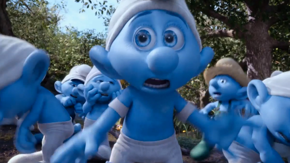 Filme Os Smurfs 2 na Sessão Da Tarde (Foto: Reprodução)