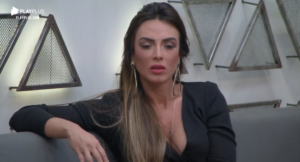 Nicole Bahls durante o reality show Power Couple Brasil 4, protagonizou momento icônico  (Foto: Reprodução)