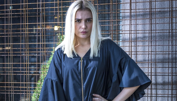 Monica Iozzi como Kim em A Dona do Pedaço (Foto: Globo/Paulo Belote)