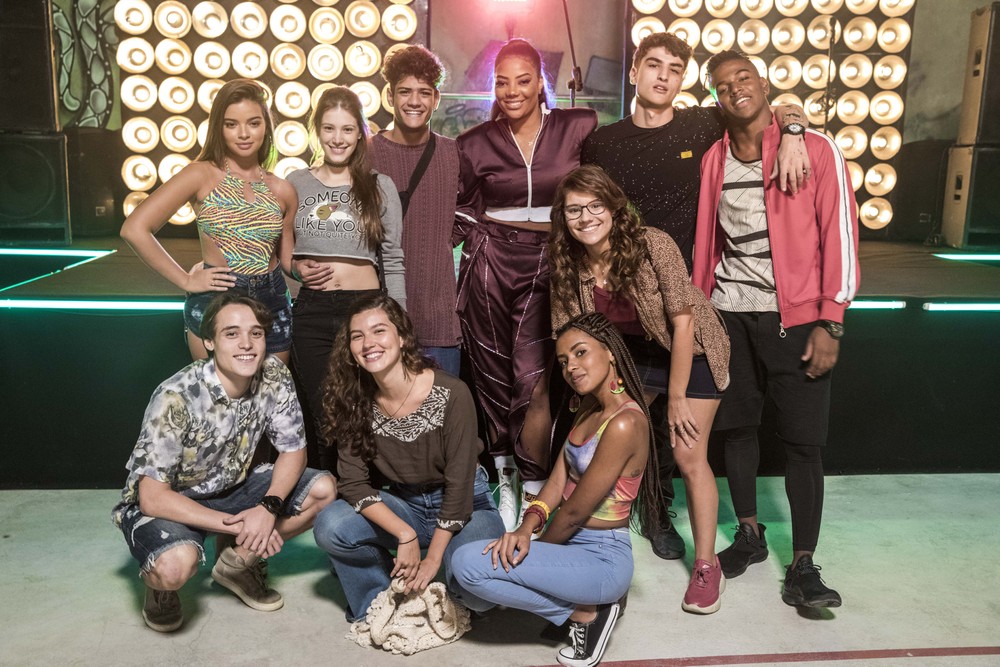 A cantora Ludmilla deu uma pontinha como atriz e participou de Malhação - Toda Forma de Amar (Foto: Divulgação/Gshow)