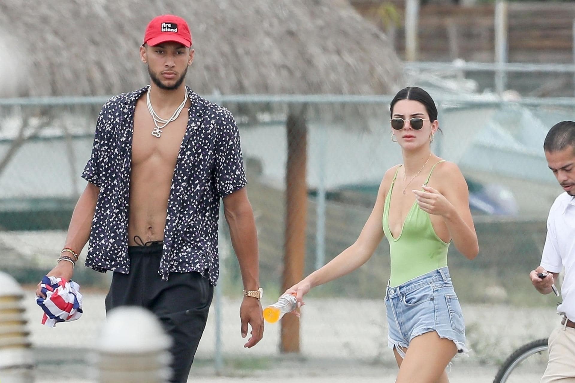 Kendall Jenner e seu namorado Ben Simmons (Foto: Reprodução)