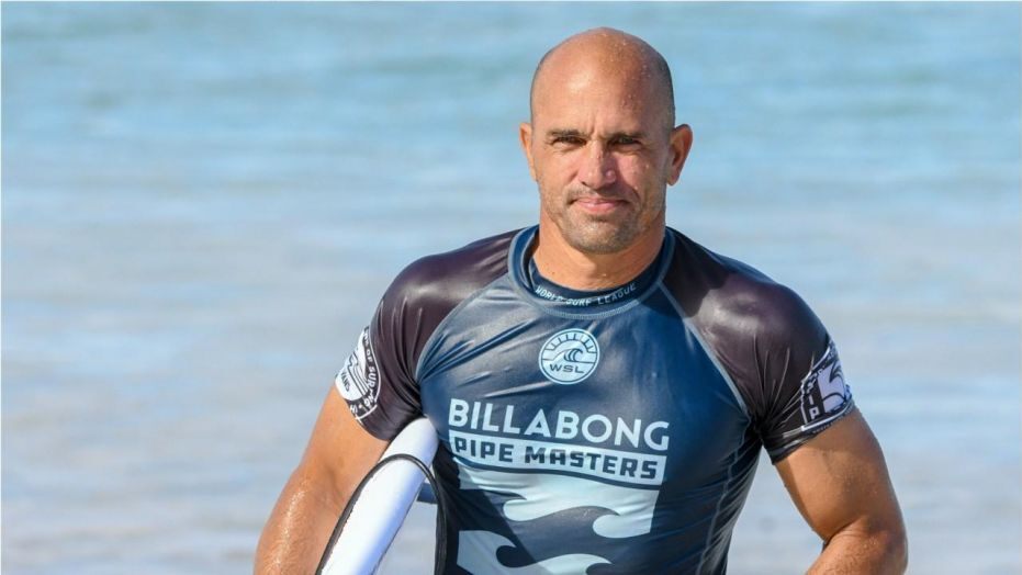 Surfista Kelly Slater, curtiu noitada ao lado de seus amigos brasileiros (Foto: Reprodução)