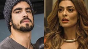 Rock (Caio Castro) e Maria da Paz(Juliana Paes) (Montagem: TV Foco)