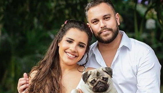 blogueira Alinne Araújo e Orlando Costa (Foto: Reprodução/Instagram)