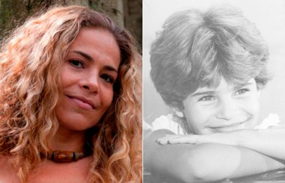 A famosa cantora e irmã da atriz da Globo, Paloma Duarte, Aretha Marcos (Foto: Reprodução)