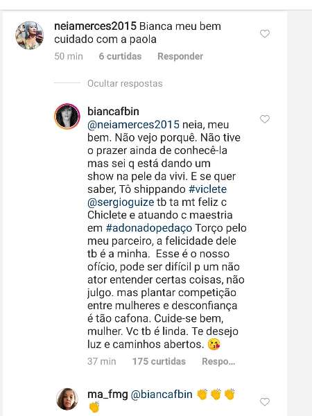 Bianca Bin cortou o mal pela raiz (Foto: Reprodução/Instagram)