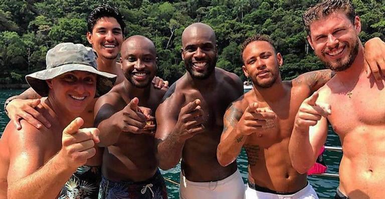 Bruno Rezende com amigos famosos - Foto: Instagram