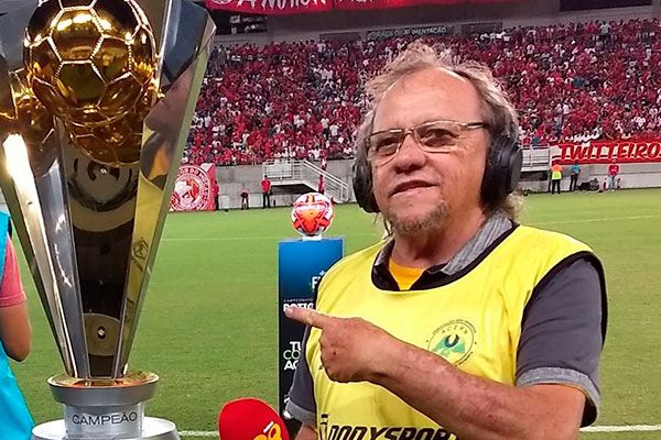 Chico Inácio era apresentador esportivo da rádio Globo no Rio Grande do Norte (Foto: Reprodução) 