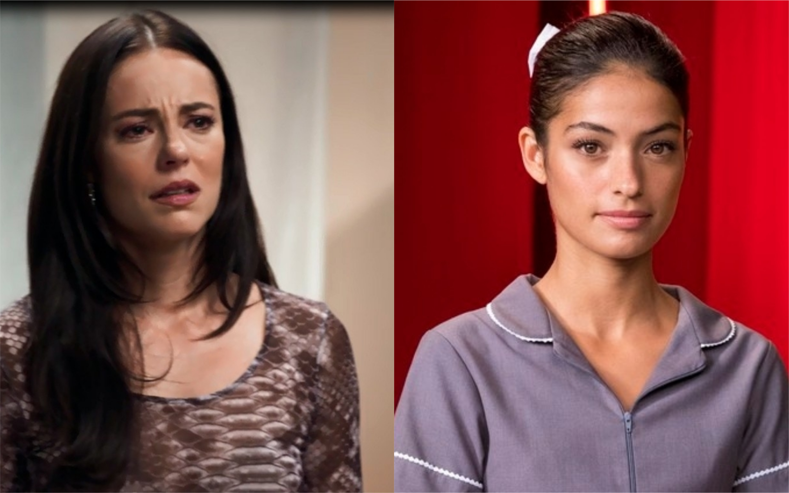 Vivi Guedes (Paolla Oliveira) e Edilene (Cynthia Senek) em A Dona do Pedaço (Foto: Divulgação / TV Foco)