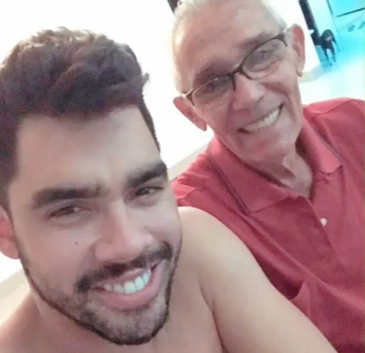 Gabriel Diniz e seu avô (Foto: Reprodução/Instagram)