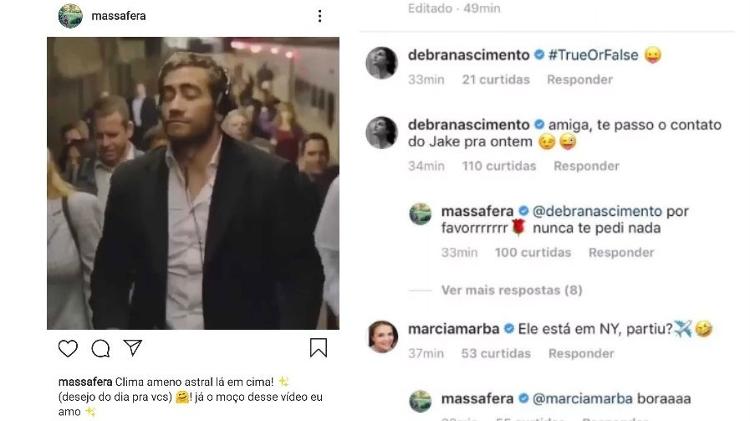 Grazi Massafera e Débora Nascimento (Foto: Reprodução/Instagram)