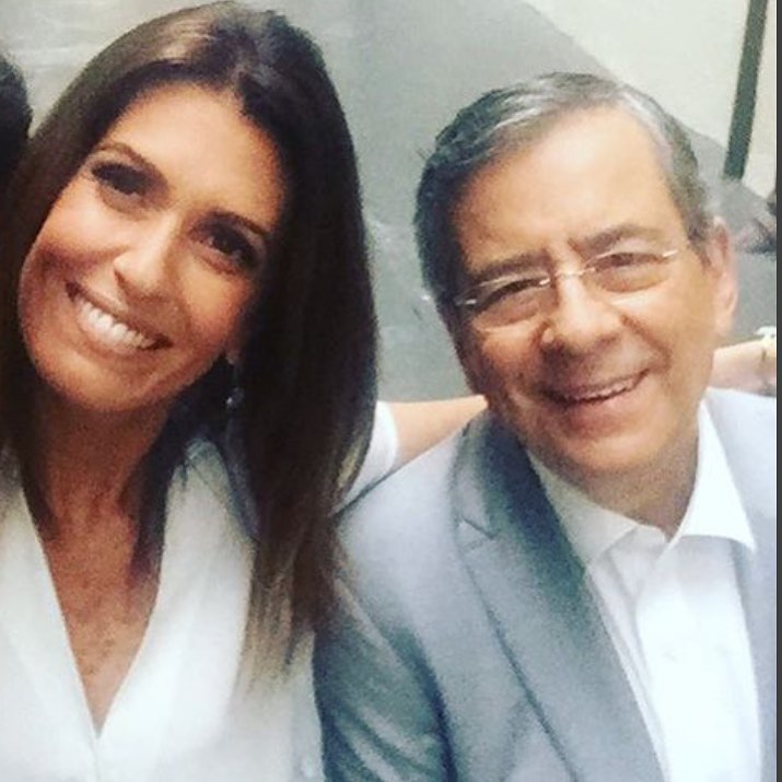 Janine Borba e Paulo Henrique Amorim brigaram no passado (Foto: Reprodução/Instagram)