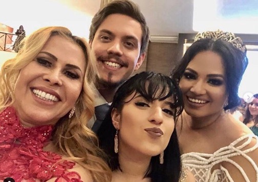 Joelma no casamento da filha mais velha (Foto: Reprodução/Instagram)