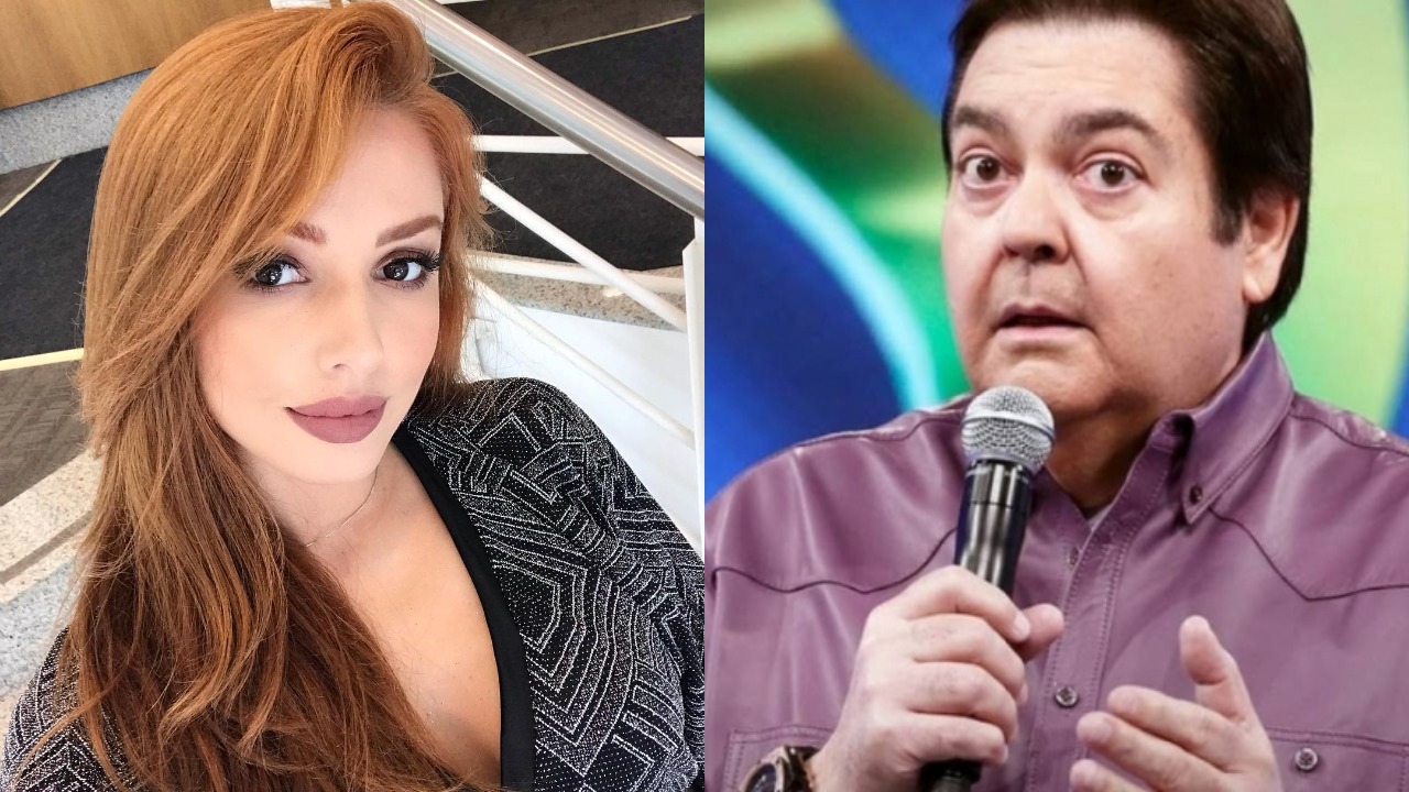 Larissa Parison e Faustão (Foto: Reprodução/Instagram/TV Globo/Montagem TV Foco)