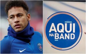 O programa Aqui na Band, sofre duro culpe e perde material com o famoso jogador da seleção brasileira e ex de Bruna Marquezine, Neymar Jr. (Foto: Montagem TV Foco)