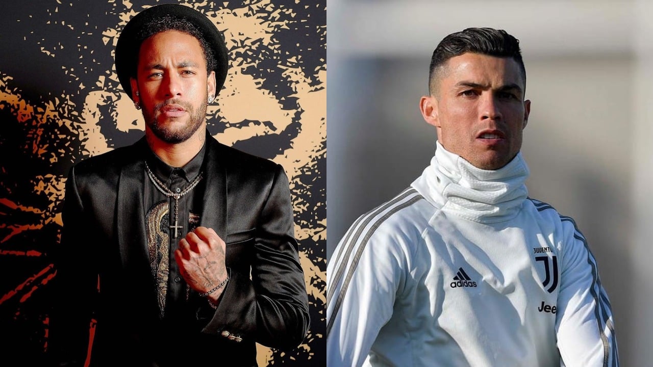 Neymar e Cristiano Ronaldo (Foto: Reprodução/Instagram)