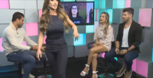 Imagem do post Nicole Bahls se defende após abandonar entrevista ao vivo e detonar apresentadores: “Inocente”