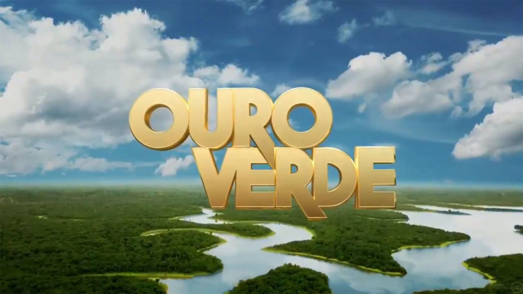 Logo da novela Ouro Verde (Foto: Divulgação/Band)