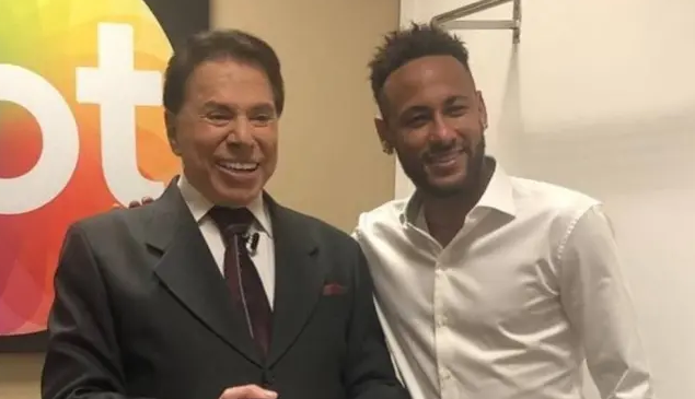 Silvio Santos e Neymar (Foto: Reprodução/Instagram)