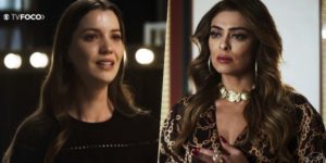 Fabiana (Nathalia Dill) e Maria da Paz (Juliana Paes) terão um novo embate em A Dona do Pedaço (Foto: Montagem/TV Foco)