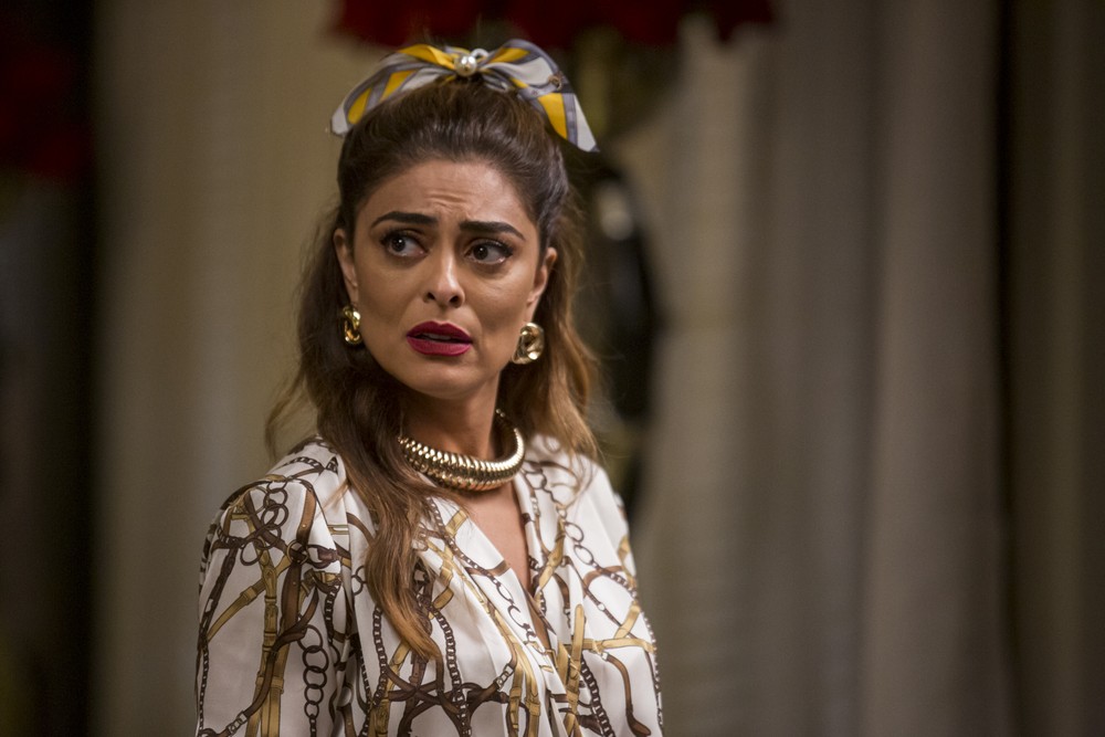 Maria da Paz (Juliana Paes) em A Dona do Pedaço (Foto: Reprodução/Globo)