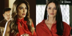 Vivi e Maria da Paz entram em atrito em A Dona do Pedaço (Foto: Montagem/TV Foco)