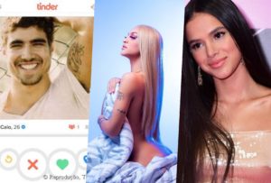 Caio Castro, Pabllo Vittar e Bruna Marquezine seriam alguns dos famosos que usam aplicativo de encontros (Foto montagem: TV Foco)