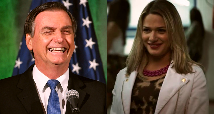 Bolsonaro em A Dona do Pedaço da Globo com Britney?