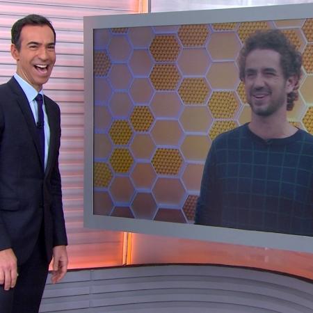 Cesar Tralli e Felipe Andreoli (Foto: Reprodução/ Globo)