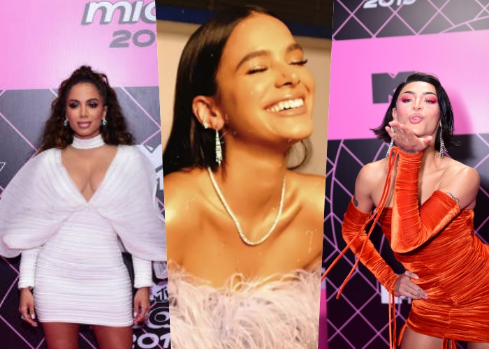 Anitta é passada pra trás por Pabllo Vittar e Bruna Marquezine Foto: Reprodução