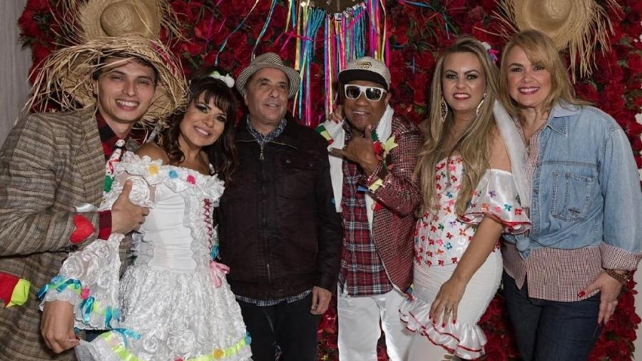 Gabriel Torres, Mara, Geraldo Magela, Liminha, Fernanda Fiuza e Ana Paula Almeida (Foto: Divulgação)