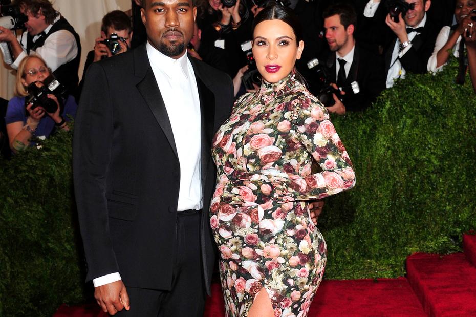 Kim Kardashian e seu marido Kanye West (Foto: Reprodução)