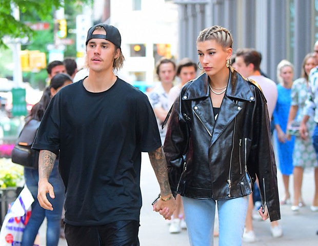 Justin Bieber e Hailey Baldwin (Foto: Reprodução)