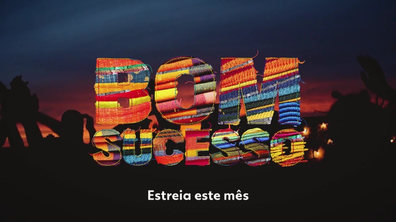 Logotipo da novela das sete Bom Sucesso da Globo 