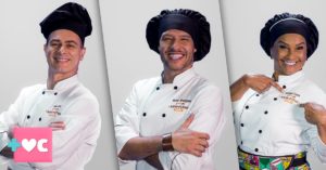 João Vitti, Nando Rodrigues e Solange Couto disputam a final do Super Chef Celebridades do programa Mais Você, na Globo. (Foto: Divulgação)