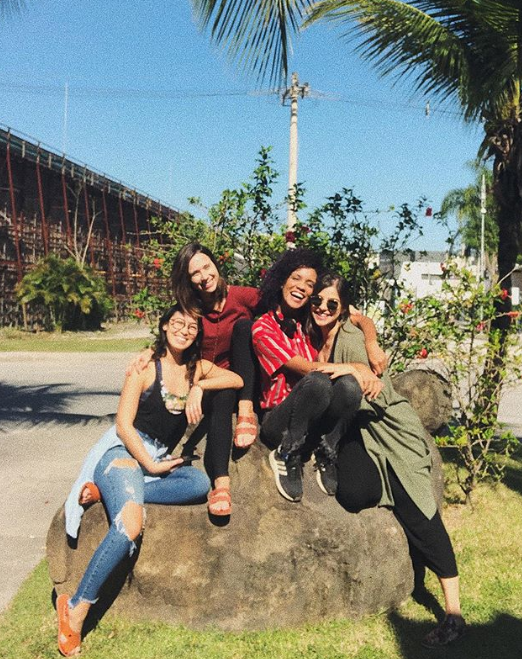 Protagonistas de Malhação - Viva a Diferença se reencontram (Foto: Reprodução)