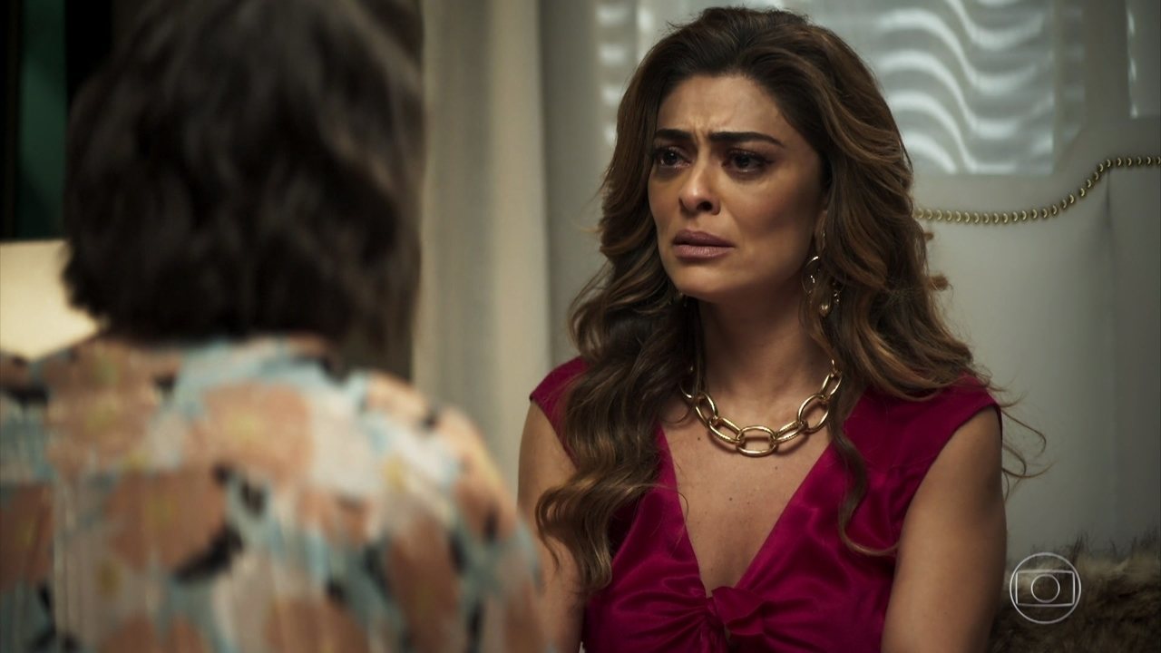 Maria da Paz (Juliana Paes) em cena novela das nove da Globo em A Dona do Pedaço