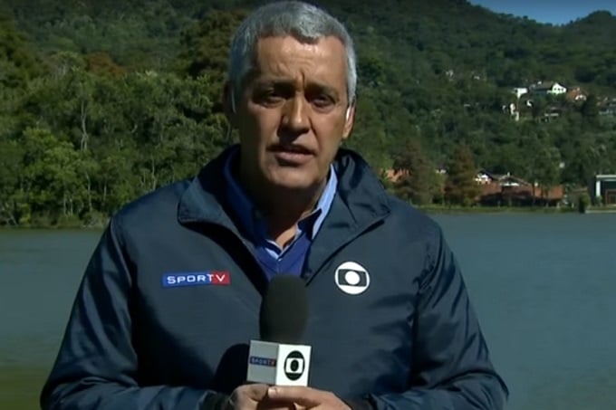 O repórter Mauro Naves é o mais novo cobiçado das concorrentes da Globo (Foto: Reprodução)