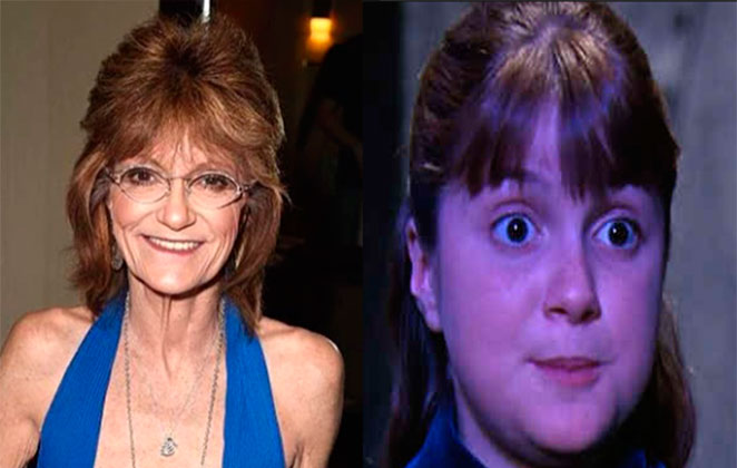 Denise Nickerson, atriz que fez Violet no filme A Fantástica Fábrica de Chocolate (Foto: Reprodução)