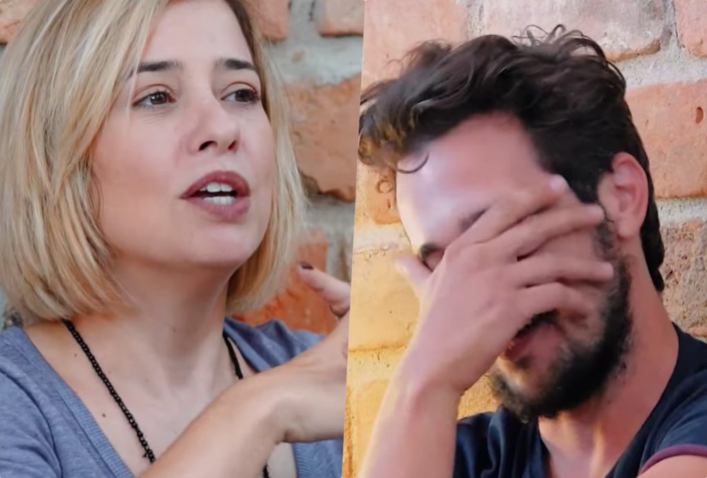 Paloma Duarte revelou para o atual Bruno Ferrari, que sente falta do ex (Foto reprodução)