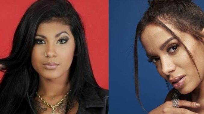 Pocahontas engatou o romance com o ex-namorado de Anitta, Ronan Souza (Foto: Reprodução)