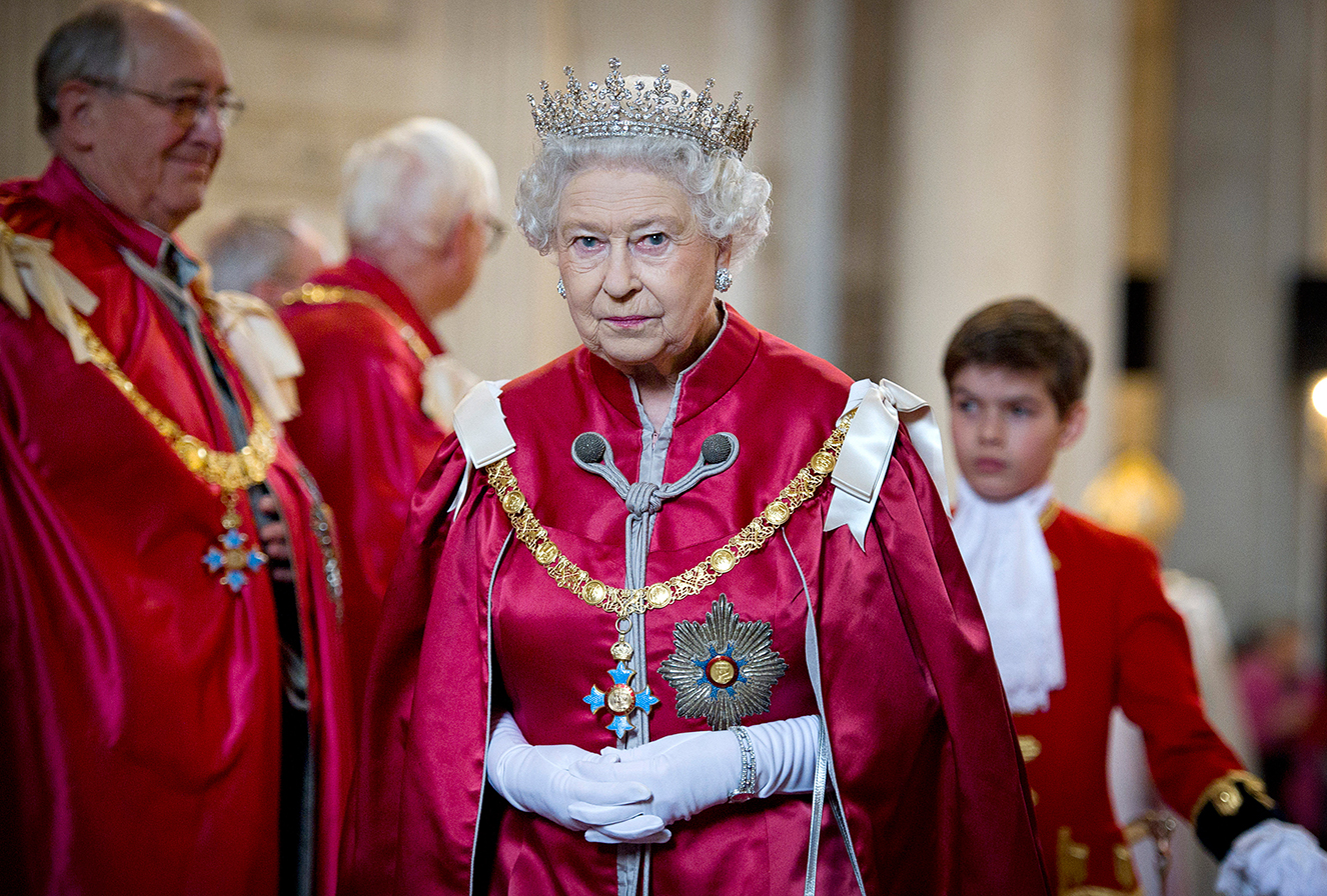 Rainha Elizabeth II teve sua casa invadida (Foto: Reprodução)