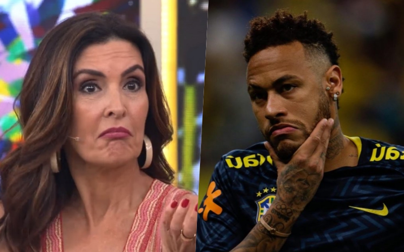 Neymar é humilhado no Encontro com Fátima Bernardes por Casagrande da Globo que dispara: "chacota" Foto: Reprodução