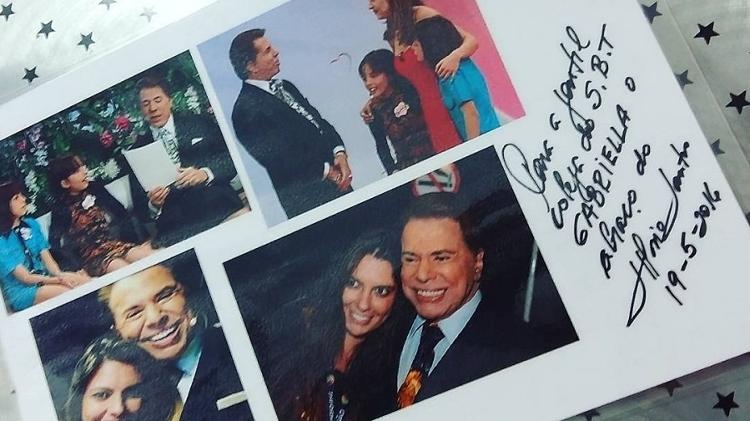 conheceu Silvio Santos quando era criança e hoje trabalha para ele (Arquivo Pessoal)