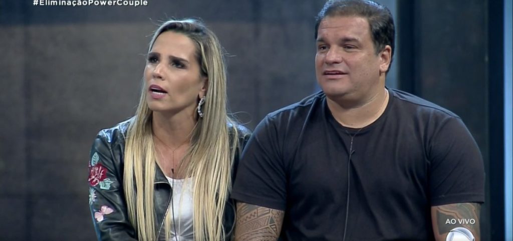 Taty Zatto e Marcelo Braga são eliminados do Power Couple Brasil (Foto: Reprodução)