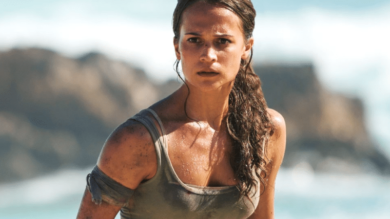 Filme Tomb Raider: A Origem Da Vida na Sessão Da Tarde (Foto: Reprodução)